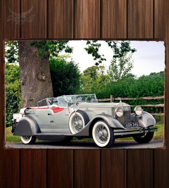 Металлическая табличка Rolls-Royce Phantom Dual Cowl Sports Phaeton by Whittingham & Mitchel (II)